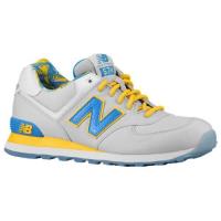 new balance 574 new balance voor heren loopschoenen grijs geel Retail Stores wij61786